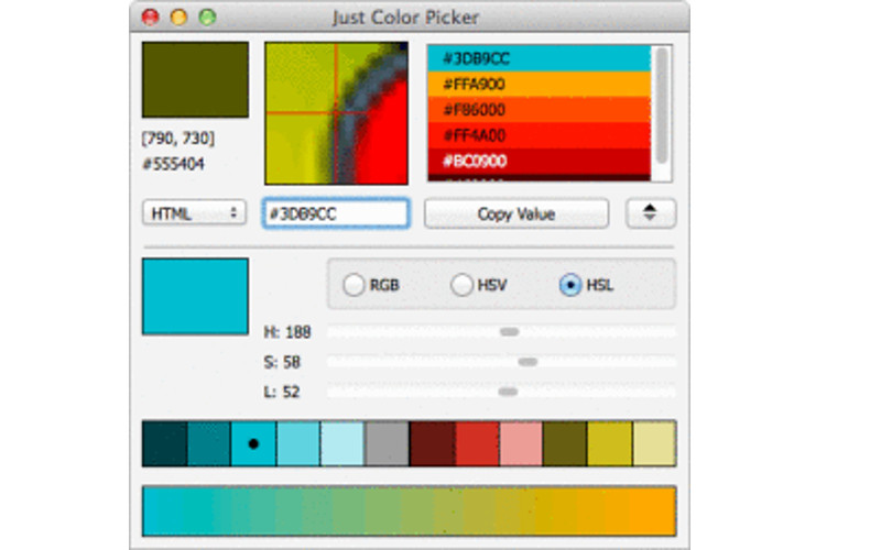 just color picker 64 bit mac
